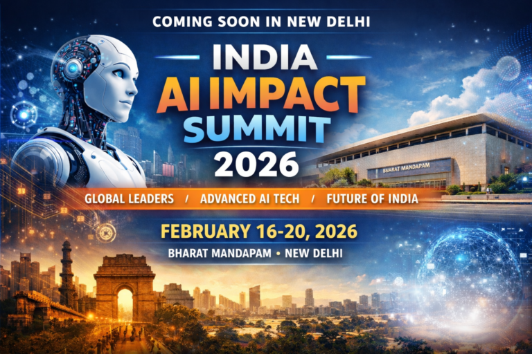 India AI Impact Summit 2026 at Bharat Mandapam New Delhi from 16 to 20 February 2026